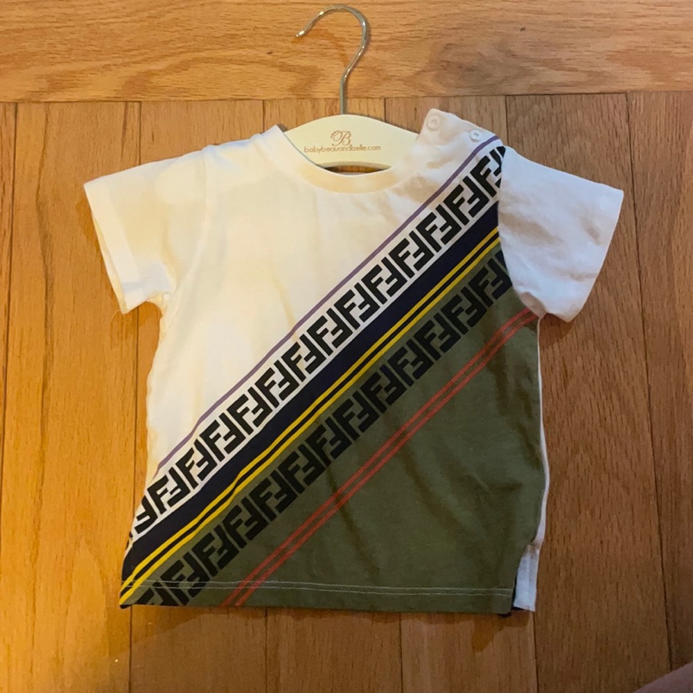 Little boys fendi t-shirt